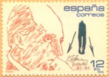 Sello conmemorativo de Esteban Terradas