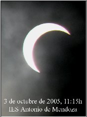 Eclipse del 3 de octubre de 2006 desde Alcal� la Real