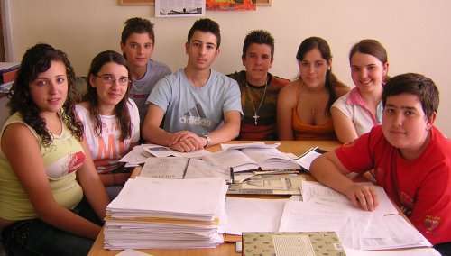 Alumnado responsable del estudio etnobot�nico