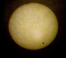 Tr�nsito de Venus desde el Instituto