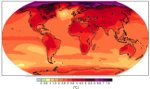 Proyecciones de cambios en la temperatura superficial para finales del siglo XXI